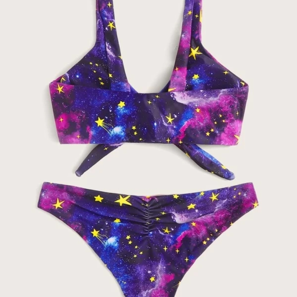 Shein Mixed sizes galaxy bikini